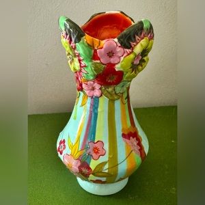 Tracy Potter Hand-painted Bud Vase